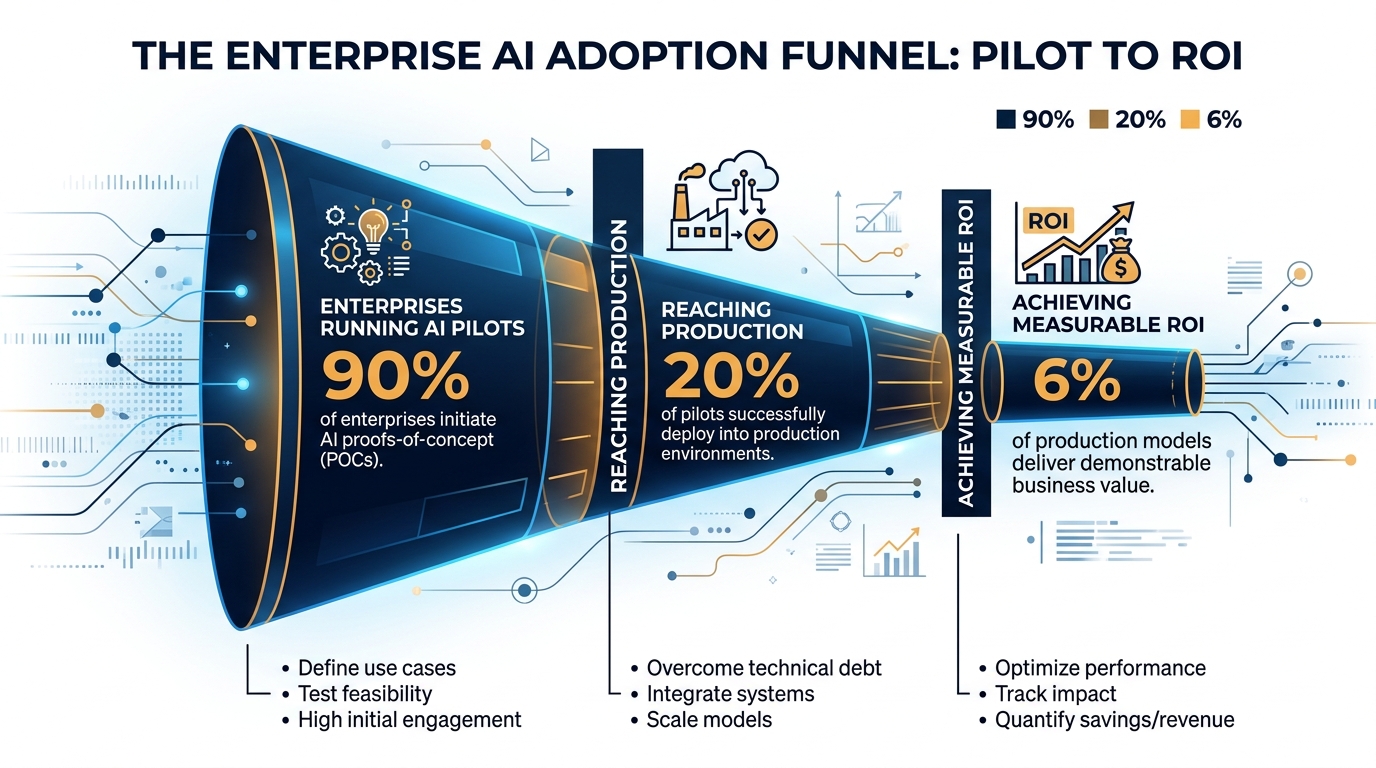 The Pilot-to-Production Crisis: Why Most Enterprise AI Never Ships